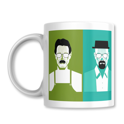 Walter White Evolution Colors Taza 325ml