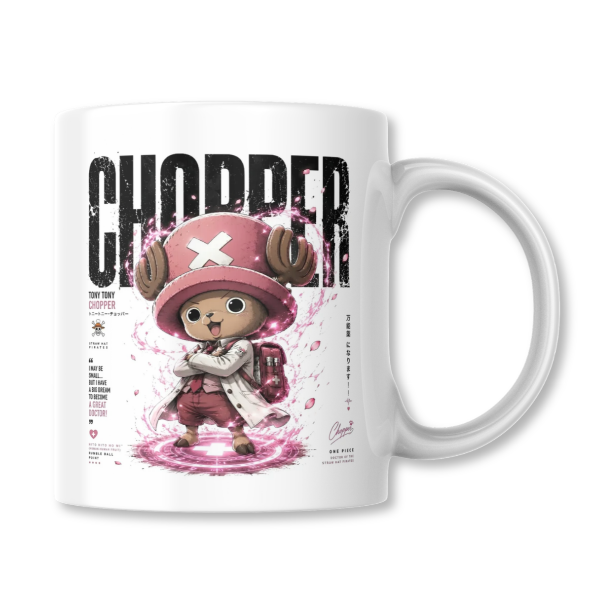 Chopper One Piece Anime Taza 325ml