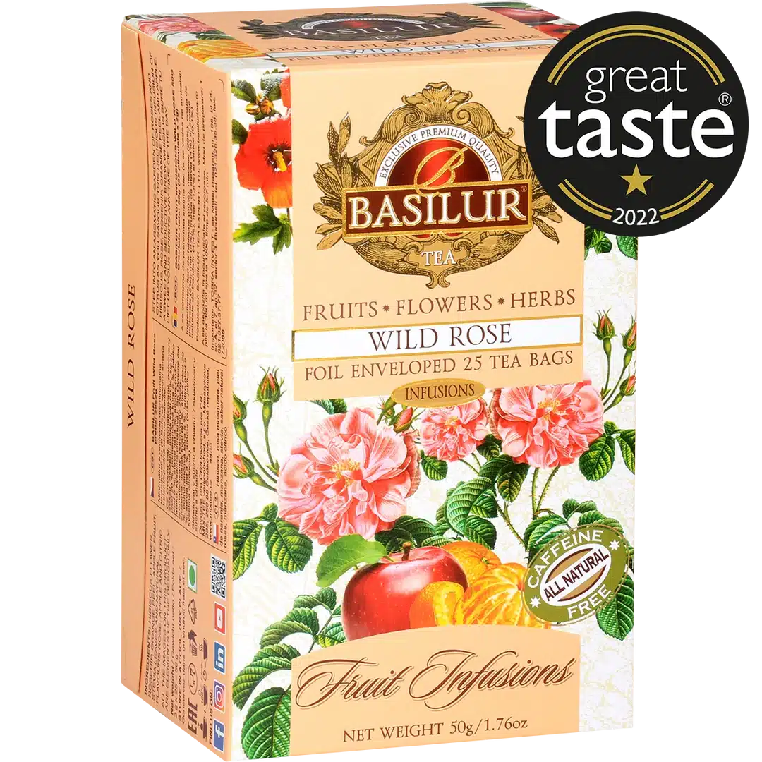 Te Basilur infusion Sin Teina Wild Rose 20 bolsas