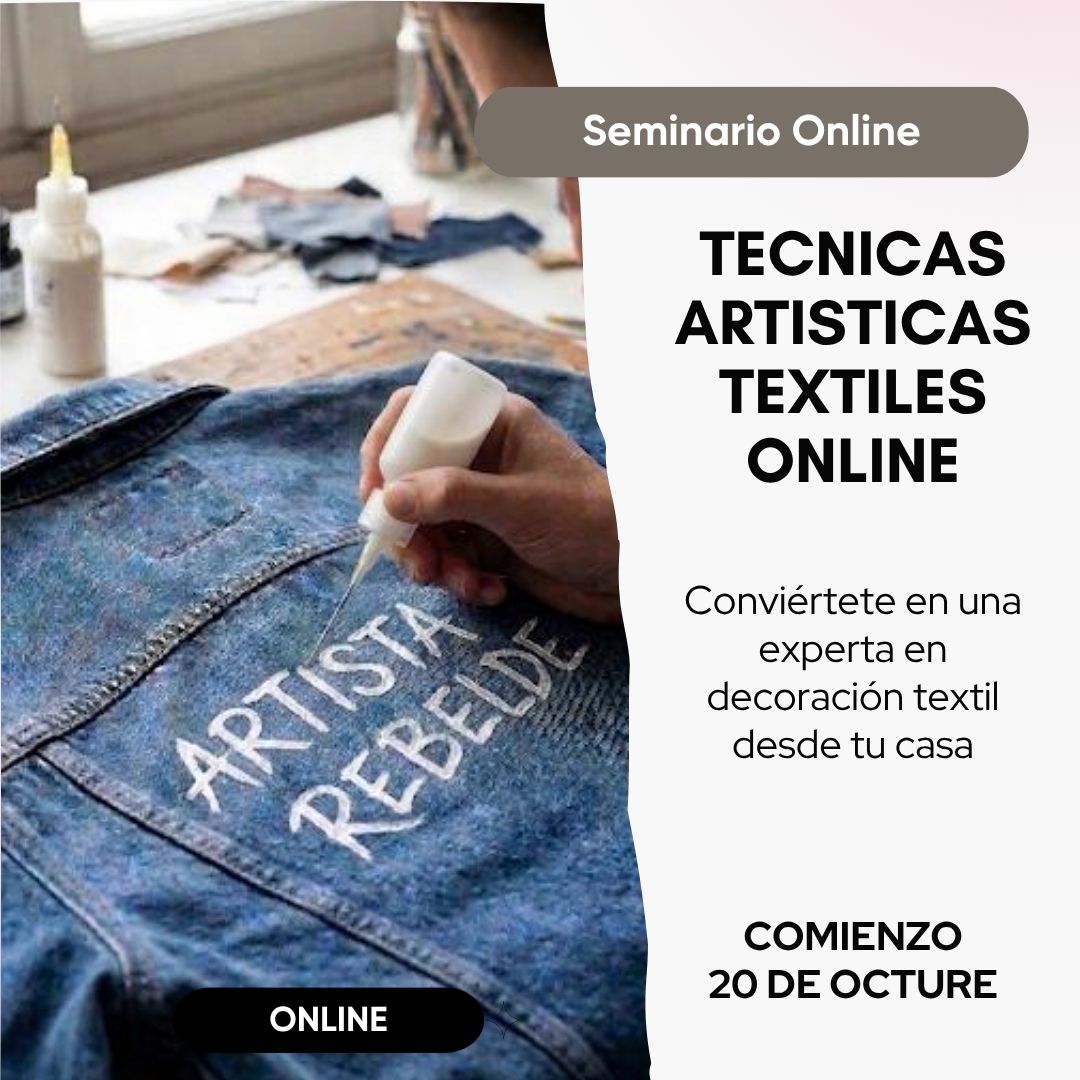 Seminario Textil Online Anukis | 12 Clases en Vivo de Técnicas Textiles