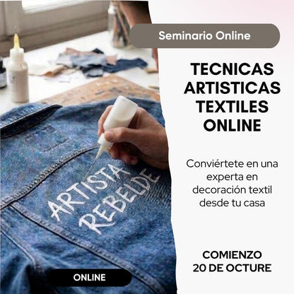 Seminario Textil Online Anukis | 12 Clases en Vivo de Técnicas Textiles