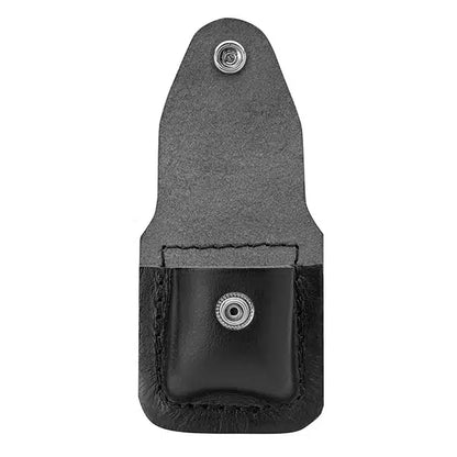 Estuche Zippo Funda Cuero Black