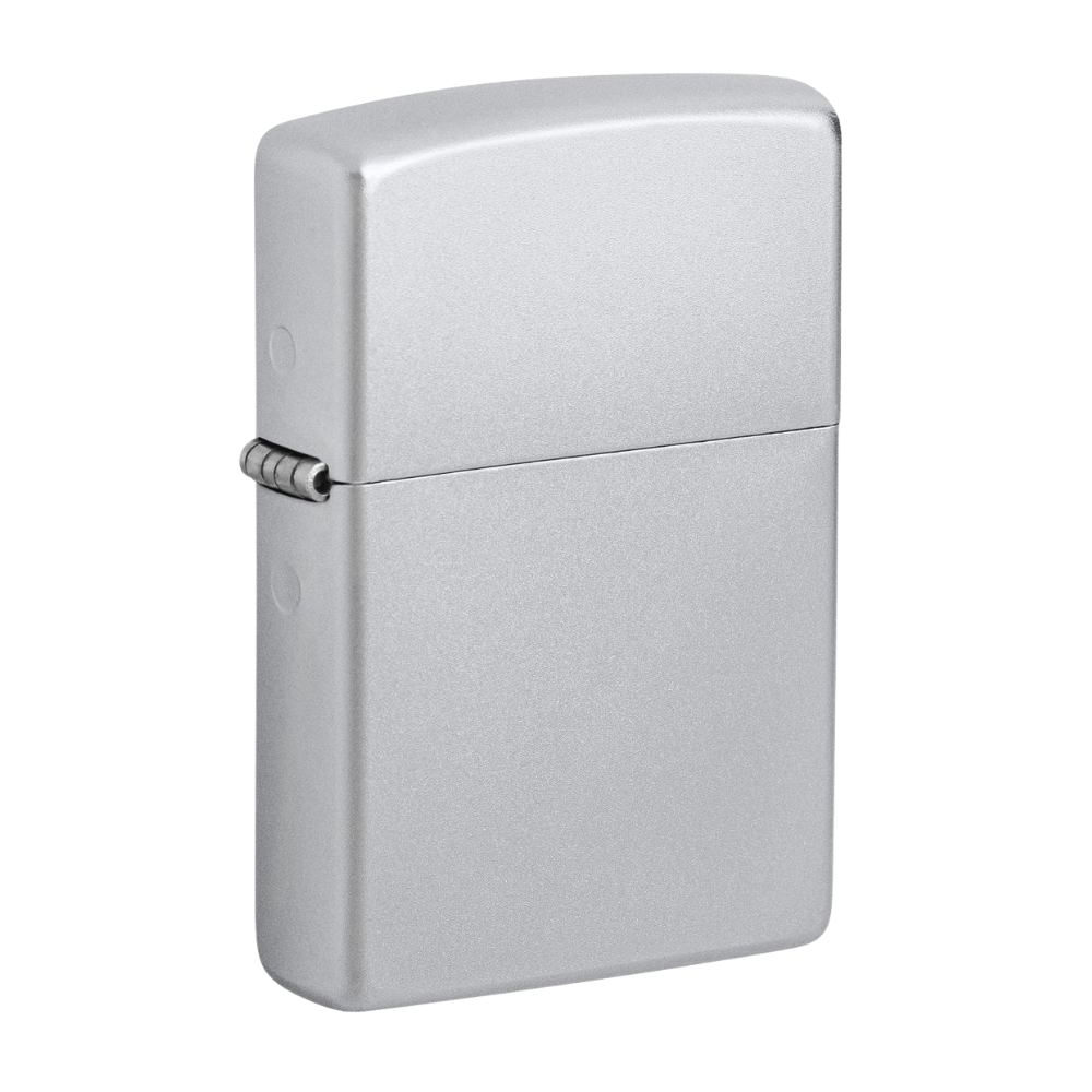 Encendedor Zippo Lighter Satin Chrome Plata Zp205