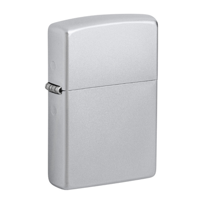 Encendedor Zippo Lighter Satin Chrome Plata Zp205