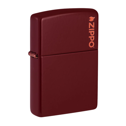 Encendedor Zippo Merlot Zippo Logo Burdeo ZP46021ZL