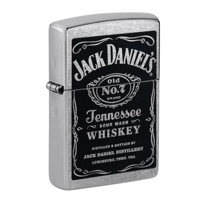 Encendedor Zippo Jack Daniel’s Label Design Plateado ZP24779