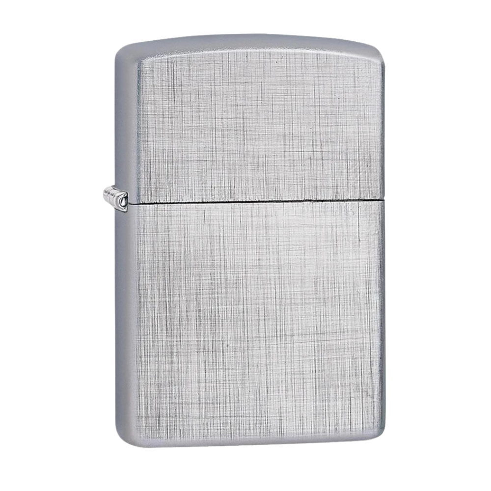 Encendedor Zippo Classic Linen Weave Plateado ZP28181