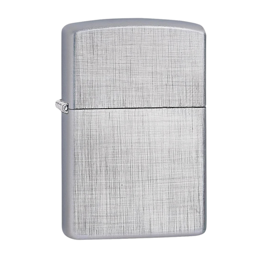 Encendedor Zippo Classic Linen Weave Plateado ZP28181
