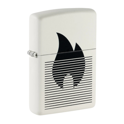 Encendedor Zippo Lined Flame Design ZP46485