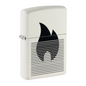 Encendedor Zippo Lined Flame Design ZP46485