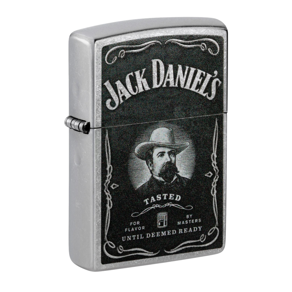 Encendedor Zippo Jack Daniels Plateado ZP48748