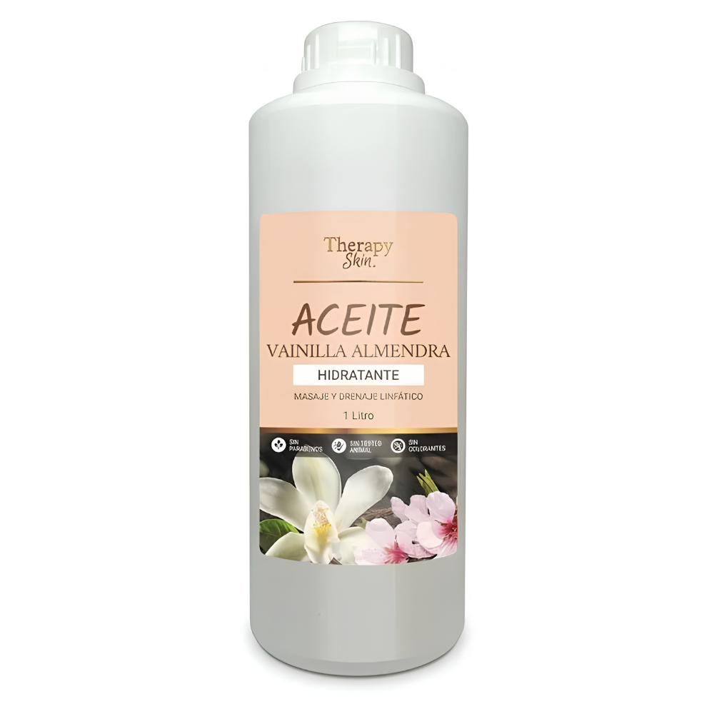 Aceite Masaje Hidratante Vainilla Almendra Cosedeb 1 Litro