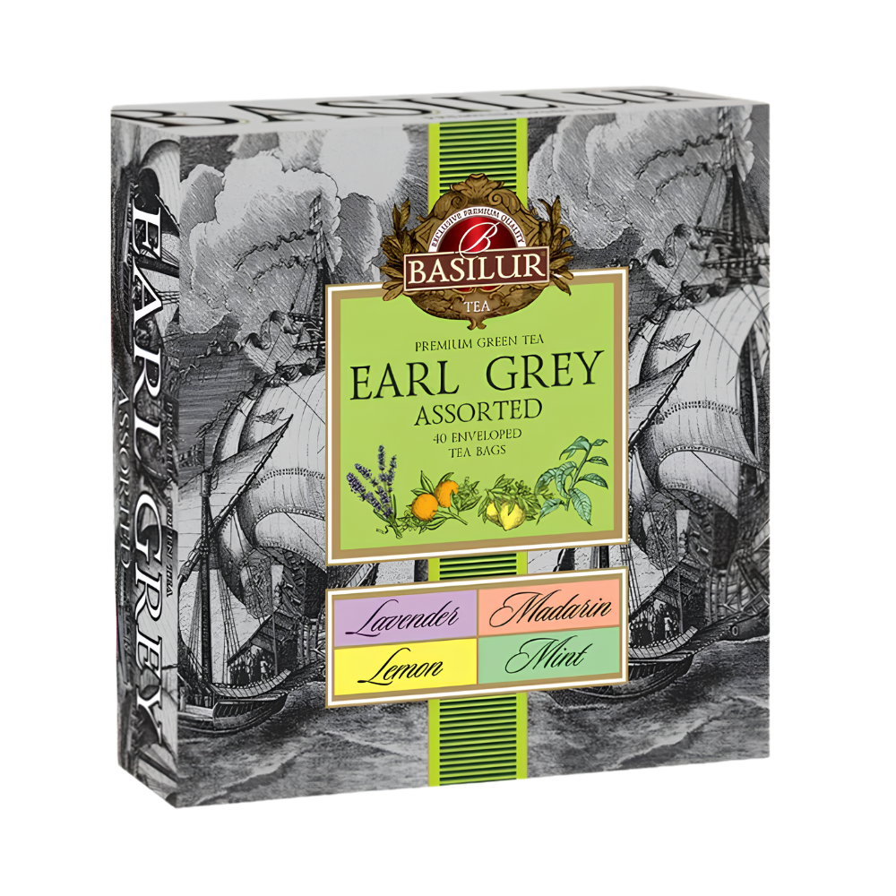 Te Basilur Assorted Earl Grey 40 Bolsas