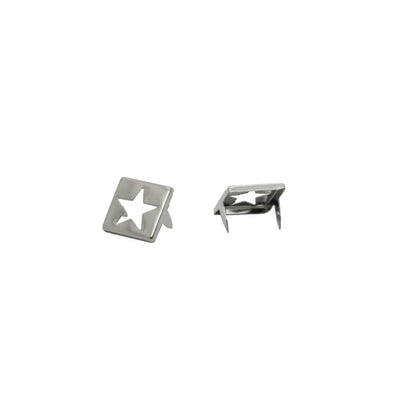 Adorno Cuadro Estrella Niquel 12mm P20 Und. C8280