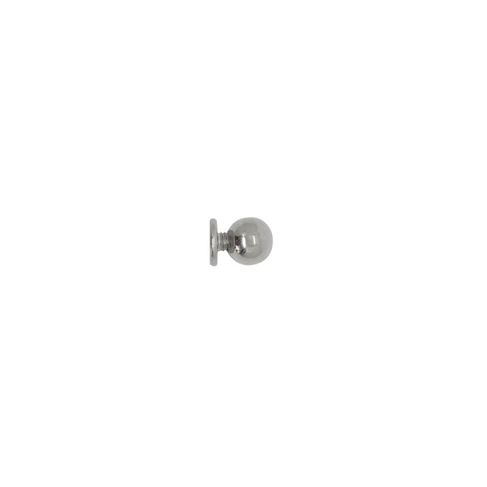 Adorno Esfera Atornillada Niquel 5mm P20 Und. C8414