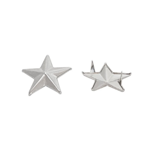 Adorno Estrella Niquel 20,5mm P20 Und. C8390