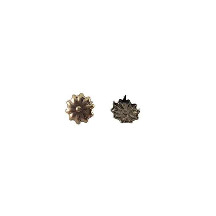 Adorno Flor Circular Envejecida 10mm P20 Und. C8335