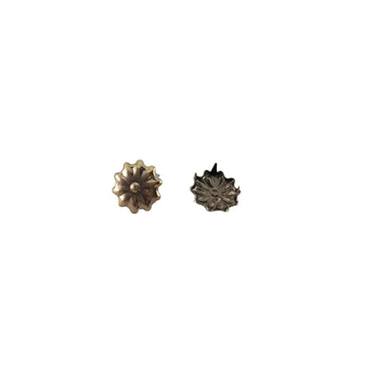 Adorno Flor Circular Envejecida 10mm P20 Und. C8335