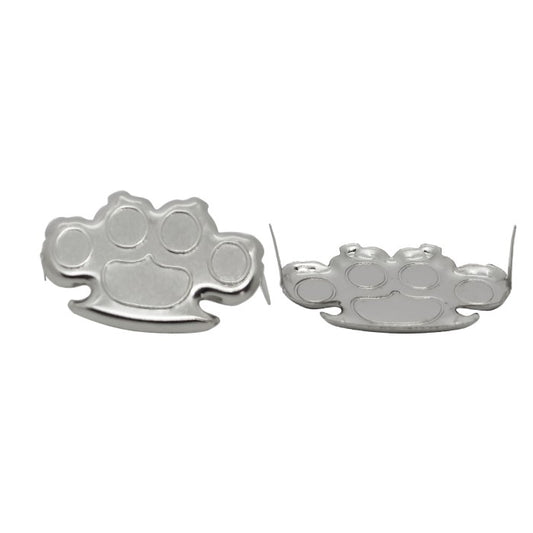 Adorno Huella Perrito Niquel 17mm P20 Und. C8423