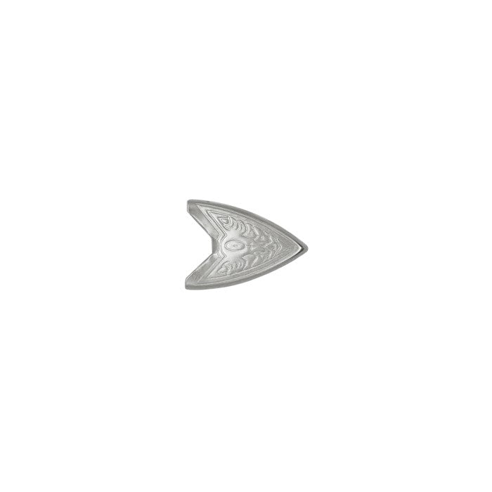 Adorno Puntera Estampada Niquel 10mm P20 Und. C8421