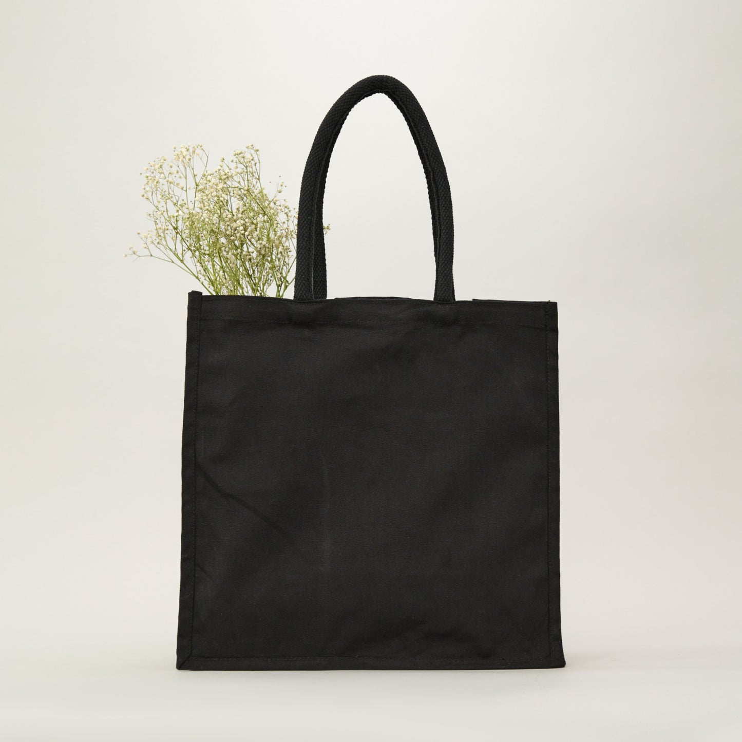 Bolsa Algodón Negro Fuelle 40X40X20