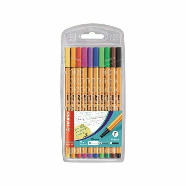 Punta Fina Stabilo Point 88 de 10 pcs
