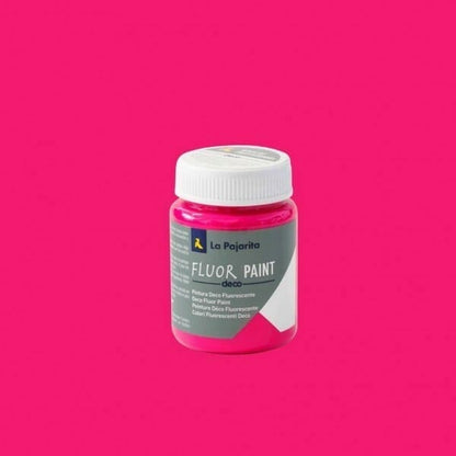 Pintura Deco Fluor Magenta 75 ml La Pajarita