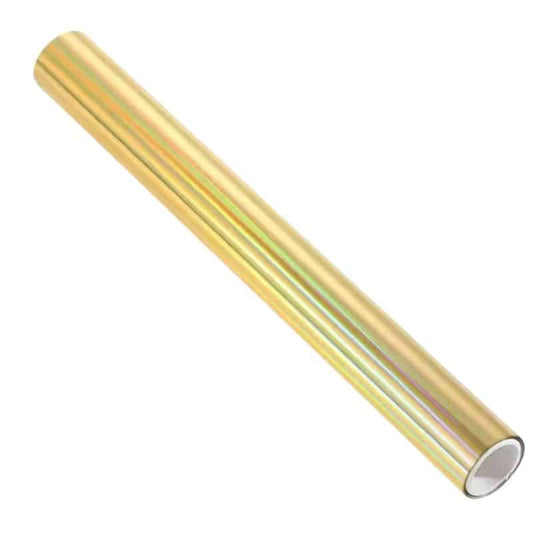 Foil Rollo 19 cm X 5 Mts  Oro Holografico
