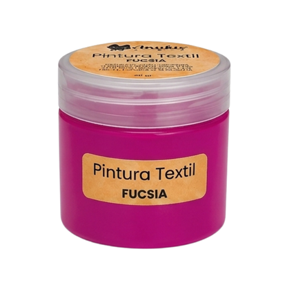 Anukis Pintura Textil y Serigráfica Fucsia 60 grs.