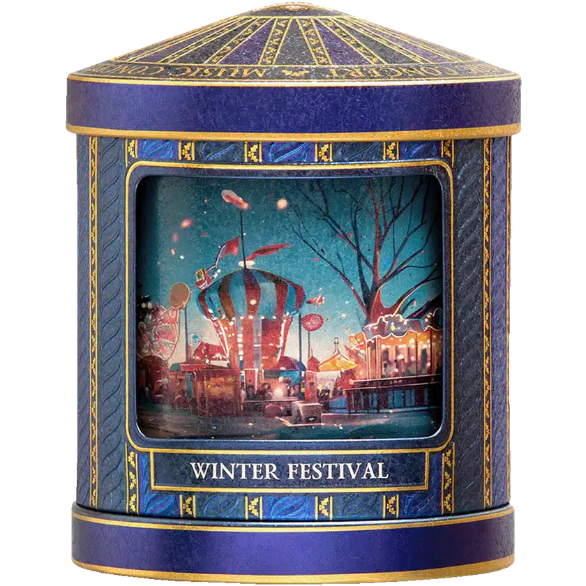 Te Basilur Caja Musical Assorted Winter Festival 75gr