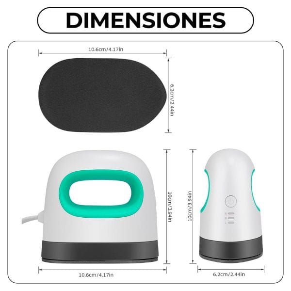 Mini Plancha Portátil Estampadora