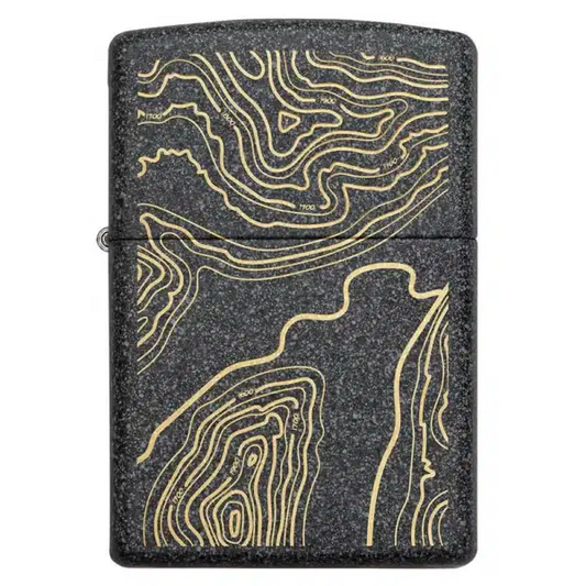 Encendedor Zippo Topo Map Design Gris ZP211.MP403572