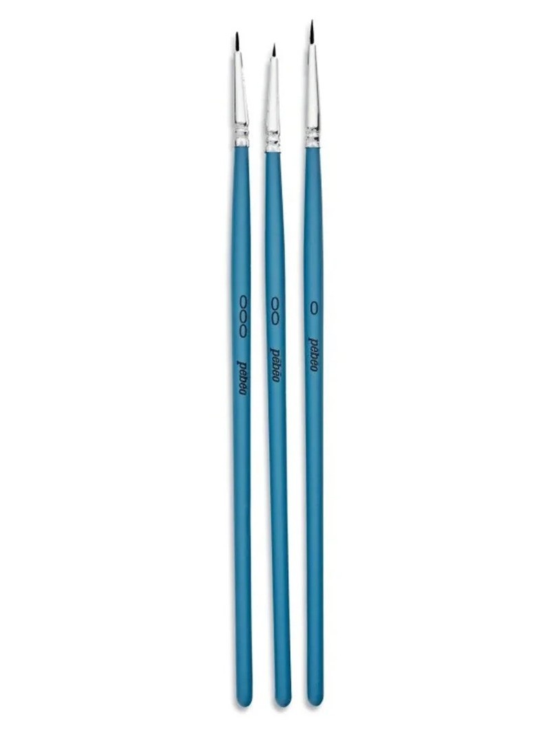 Pincel Pebeo Set 3 Redondos