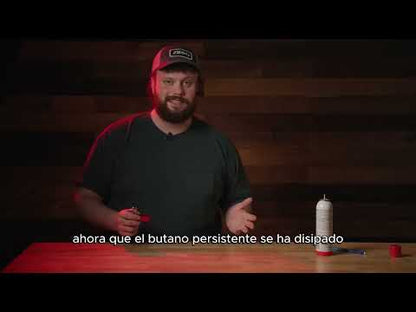 Kit Zippo Inserto Double Torch mas Gas Butano 300ml