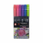 Brush Pen Koi 6 Colores Flores