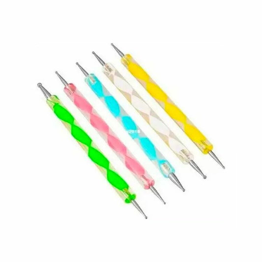 Set 5 Punteros Mango colores