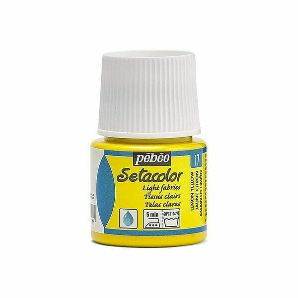 Pintura para Tela Pebeo Setacolor 45 ml – Colores Permanentes y Lavables
