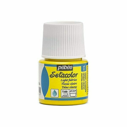 Pintura para Tela Pebeo Setacolor 45 ml – Colores Permanentes y Lavables