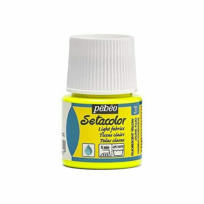 Pintura para Tela Pebeo Setacolor 45 ml – Colores Permanentes y Lavables
