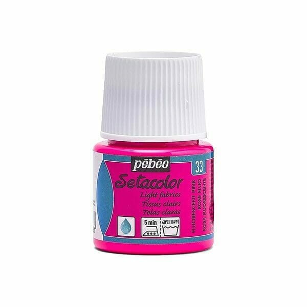 Pintura para Tela Pebeo Setacolor 45 ml – Colores Permanentes y Lavables