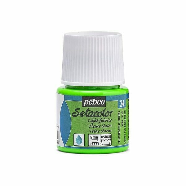 Pintura para Tela Pebeo Setacolor 45 ml – Colores Permanentes y Lavables