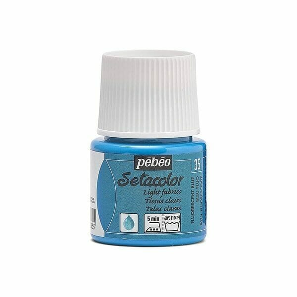 Pintura para Tela Pebeo Setacolor 45 ml – Colores Permanentes y Lavables