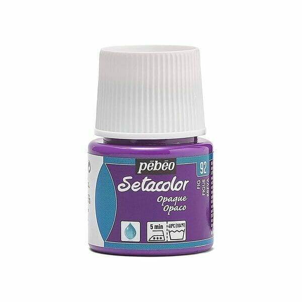 Pintura para Tela Pebeo Setacolor 45 ml – Colores Permanentes y Lavables
