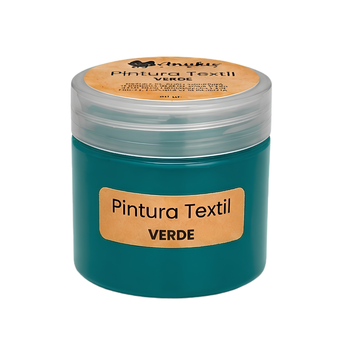 Anukis Pintura Textil y Serigráfica Verde 60 grs.
