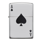 Encendedor Zippo Lucky Ace Design Plateado ZP24011