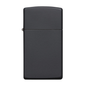 Encendedor Zippo Slim Black Matte Negro ZP1618
