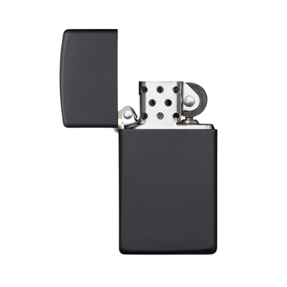 Encendedor Zippo Slim Black Matte Negro ZP1618