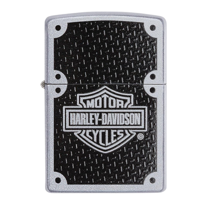 Encendedor Zippo Harley-Davidson Carbon Fiber Plata ZP24025