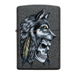 Encendedor Zippo Wolf Skull Feather ZP29863