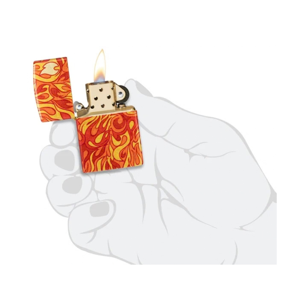 Encendedor Zippo Fire Design ZP48981
